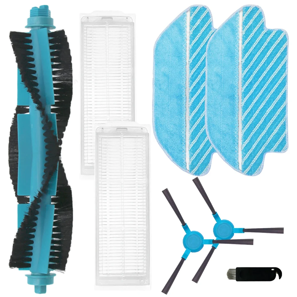 Replacement Parts Set Including Roller Brushes and Filters Tailored for Multiple For cecotec For Conga Models from 3290 to 7090