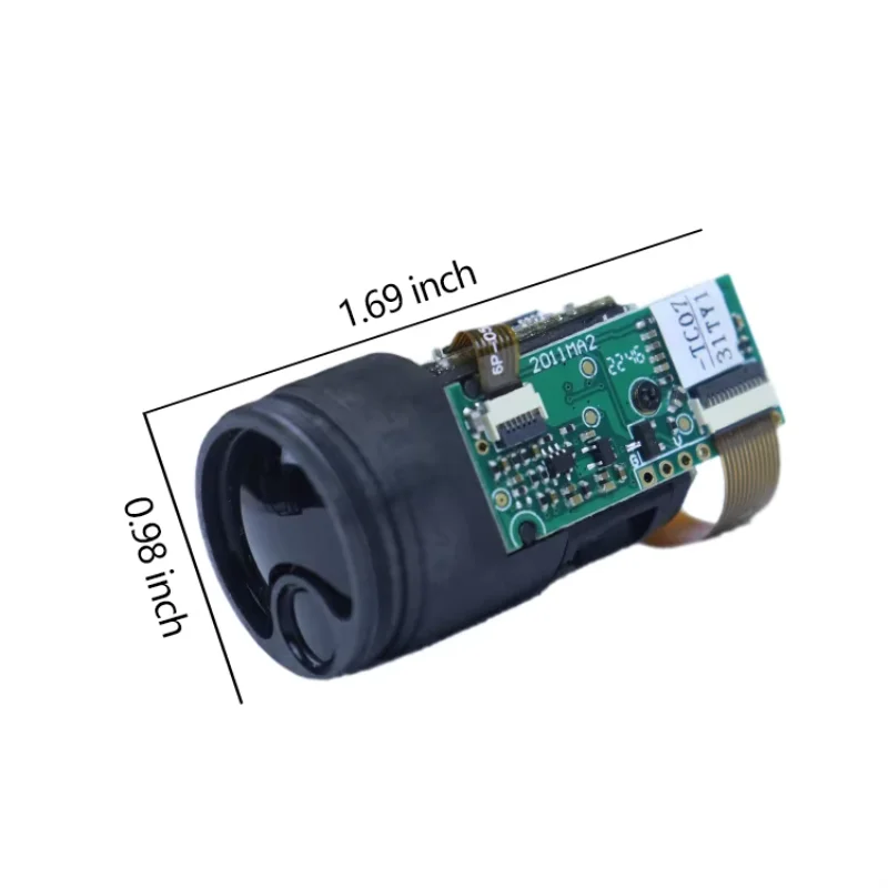 1500m Laser Rangefinder UART TTL 1000m Long Range Laser Distance Sensor For Hunting Measure