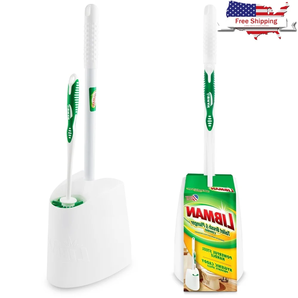 

Набор плунжеров для туалетной щетки, прочная щетина без царапин, высококачественный фланец Caddy для хранения, идеальные инструменты для ванной комнаты, для взрослых