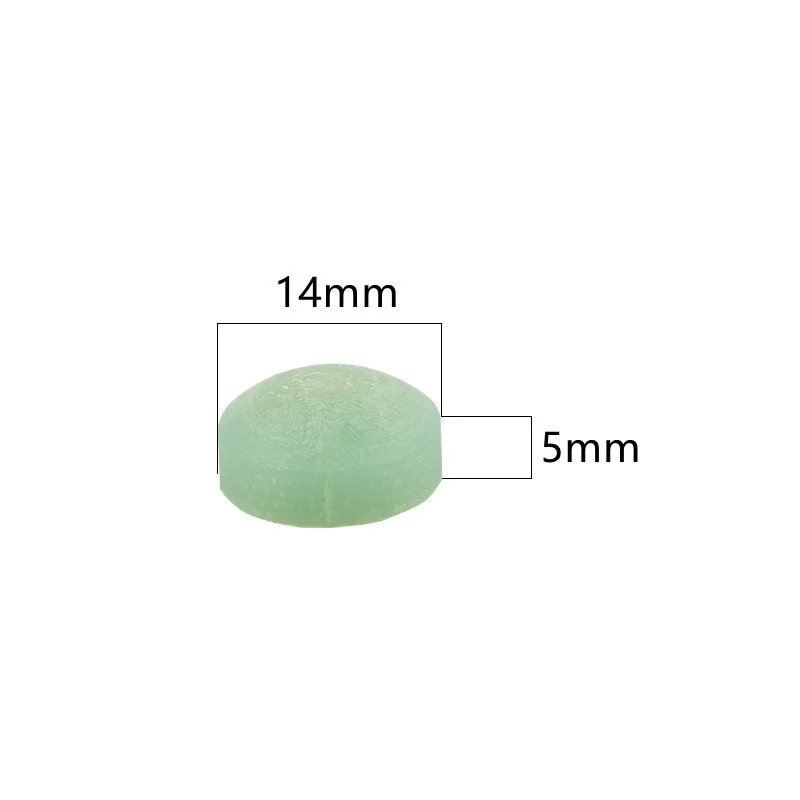 2 punte per stecche da salto break da 14 mm, punte in fibra verde per stecche da biliardo, accessori da biliardo