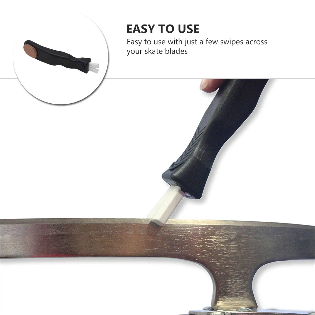 Ice Skates Hockey Sharpener Skating Accessory Sharpening Tools Ice-Skating Shoe Whetstone