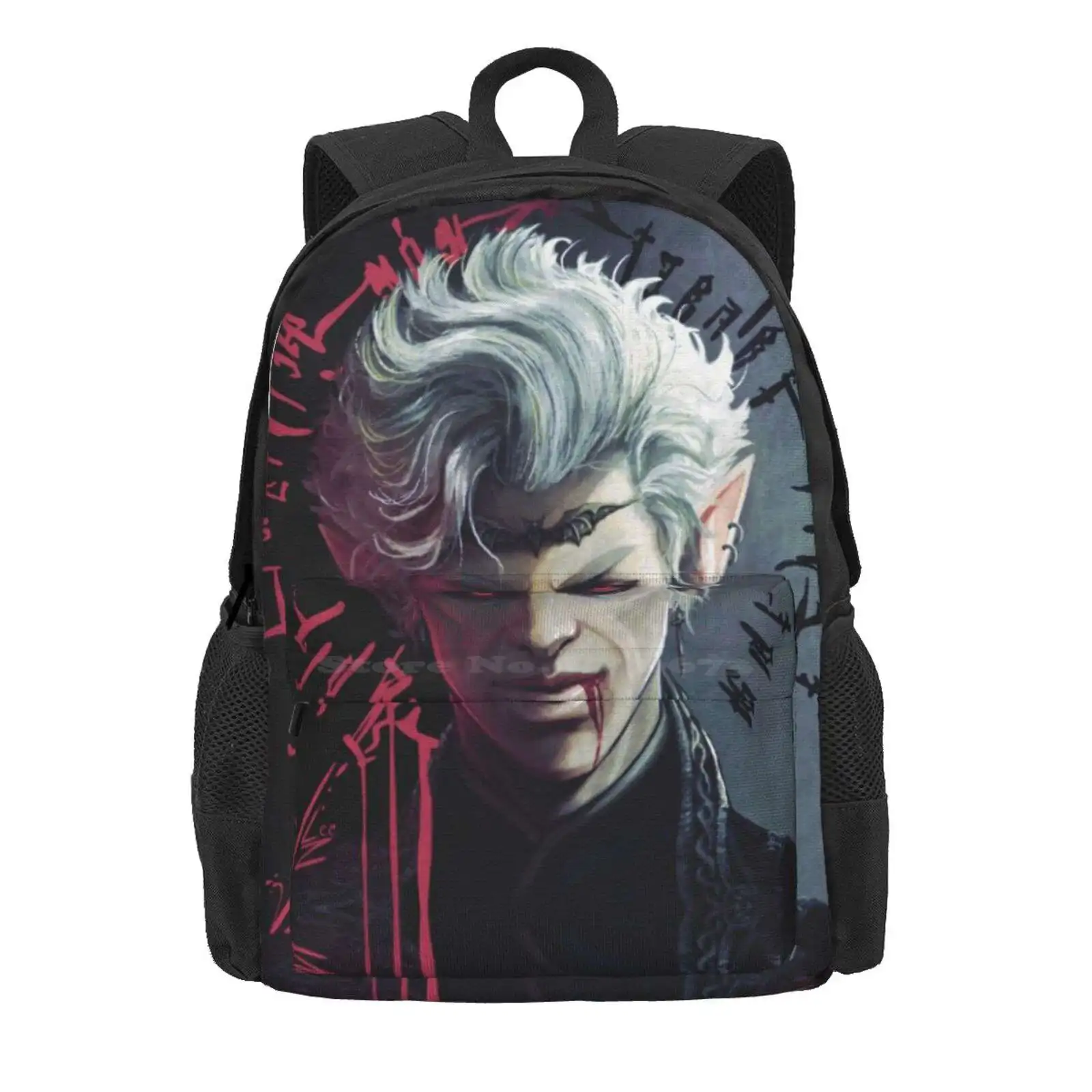 Aeterna Amantes Astarion V2 Hot Sale Schoolbag Backpack Fashion Bags Vampire Dnd Games Astarion Villian