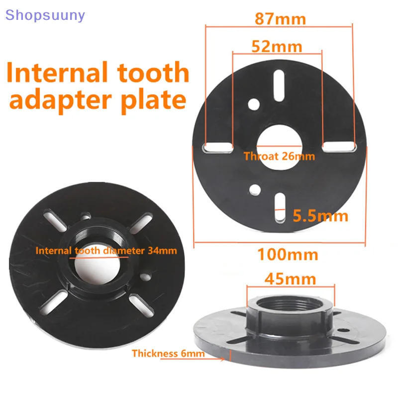 [SU]1Pc Tweeter Speaker Horn Screw Mouth Adapter Plate Treble HiFi Car Accessories For Home Theater Audio Public Address System