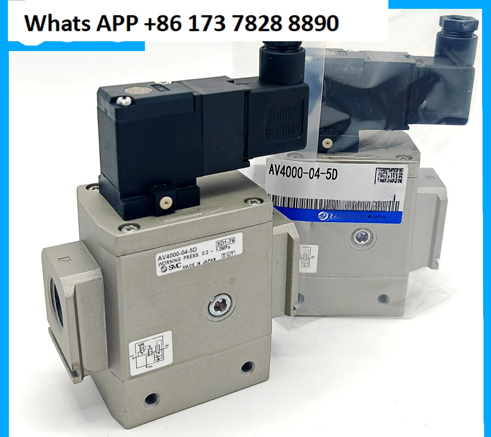 

SMC Solenoid Valve AV2000/AV3000/AV 4000 - 02/03/04 - 5D/5DZ/5DZB/5GB/5G-Q