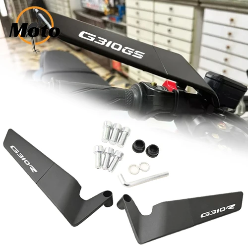 Imagen 1 del producto Para BMW G310GS G310R G 310 GS/R 2020-2024 accesorios de motocicleta espejo retrovisor sigiloso Winglets Kits de espejos retrovisores