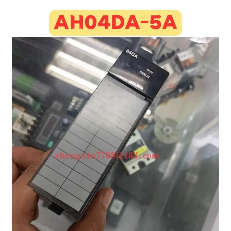 Used PLC AH04DA-5A AH04DA 5A Normal Function Tested OK