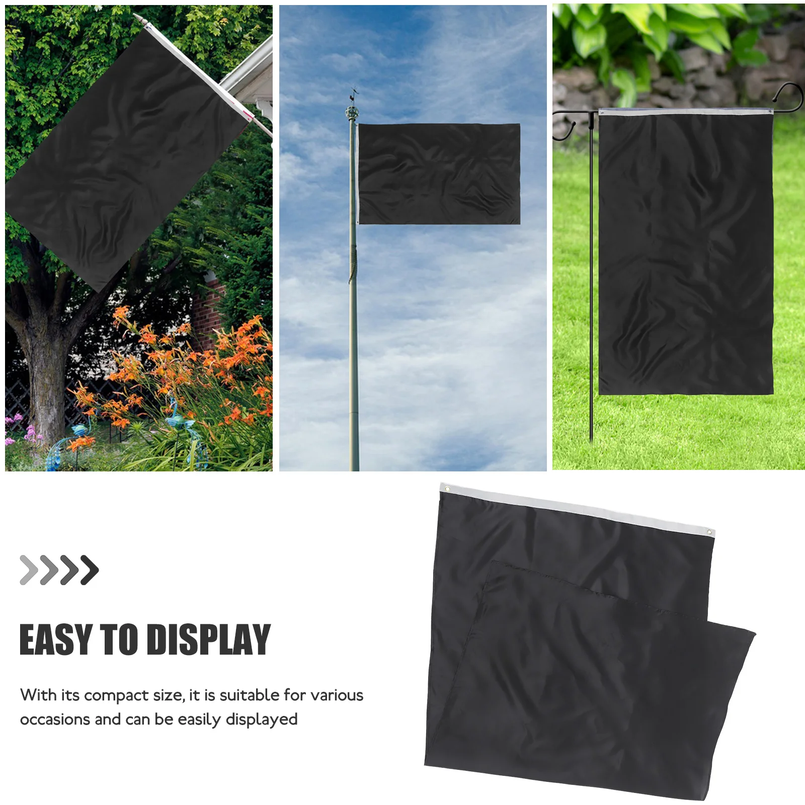

Pure Color Yard Flag 90x150cm Durable Garden Decoration Hanging Banner Courtyard Flags Outdoor Plants Party