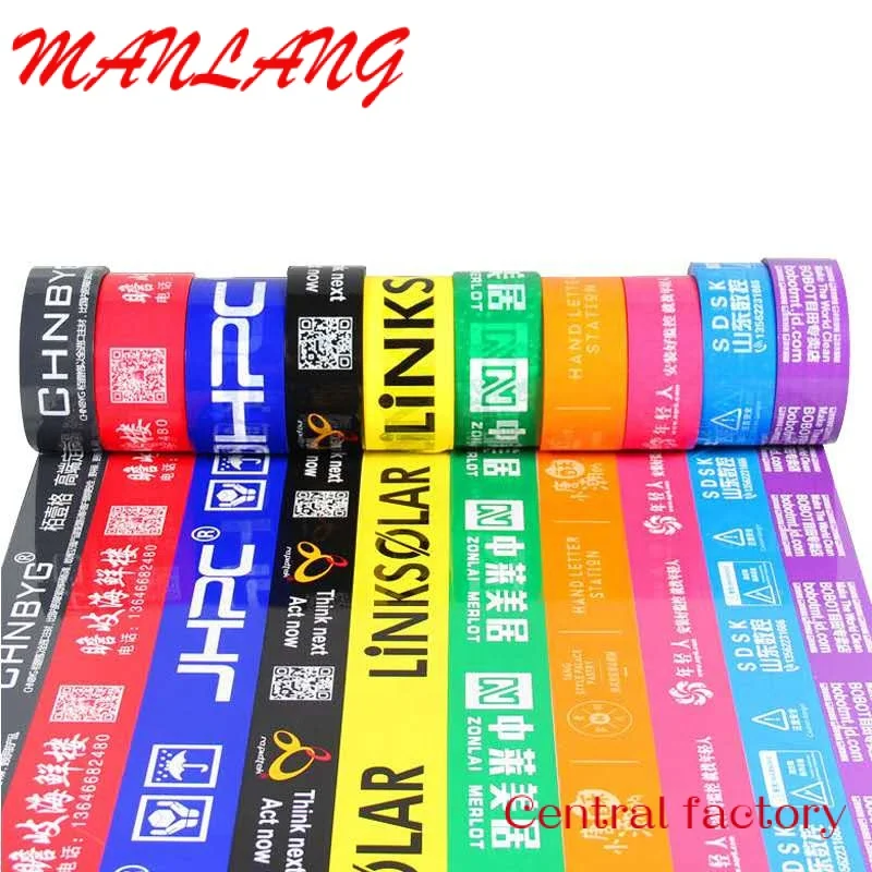 

Custom 3% discount Customized Design Printing Adhesive packing tape with logo