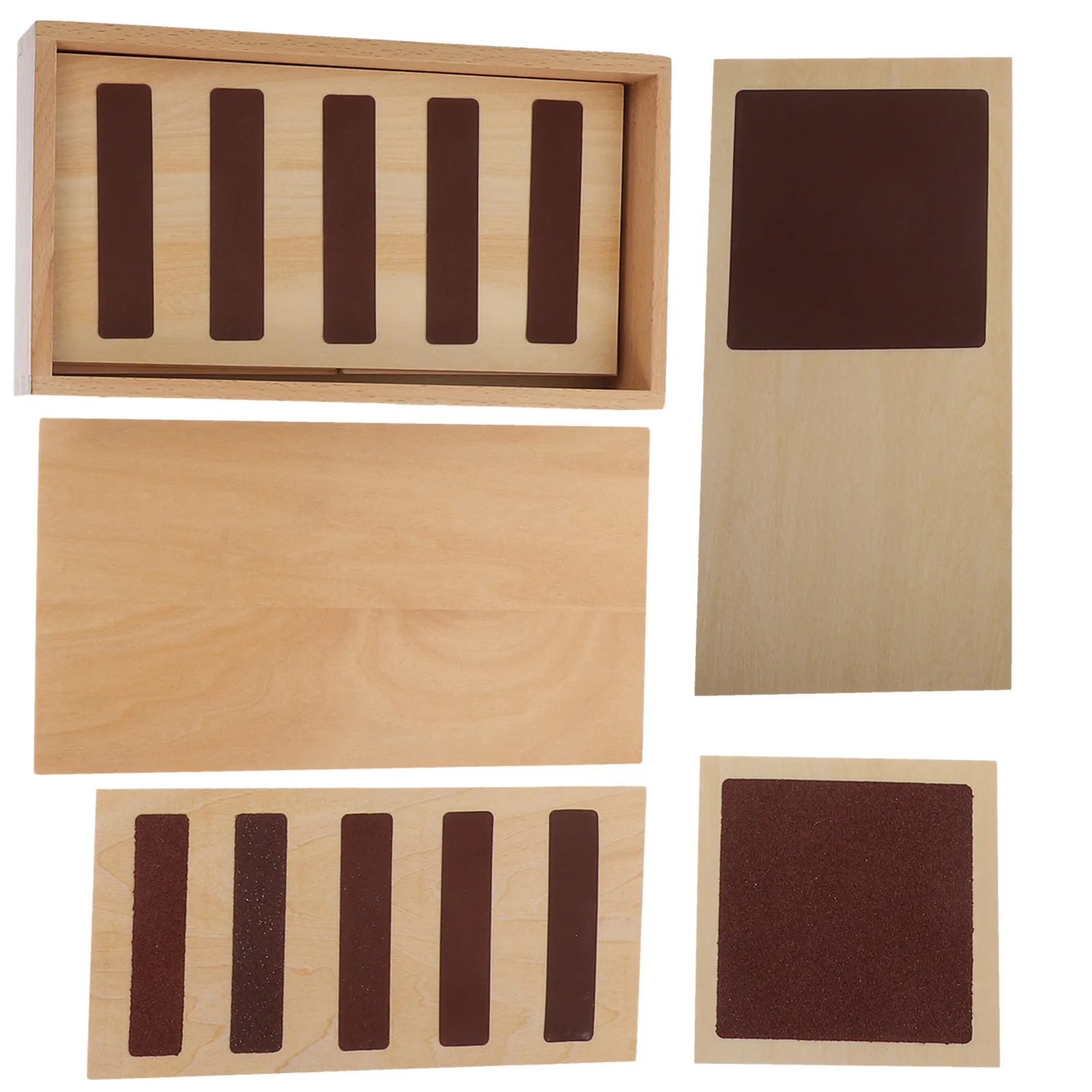 

Tactile Board Teaching Aids Baby Toy Toddler Sensory Toys Texture Preschool Kids Montessori Wooden Gifts Hand Eye Coordination