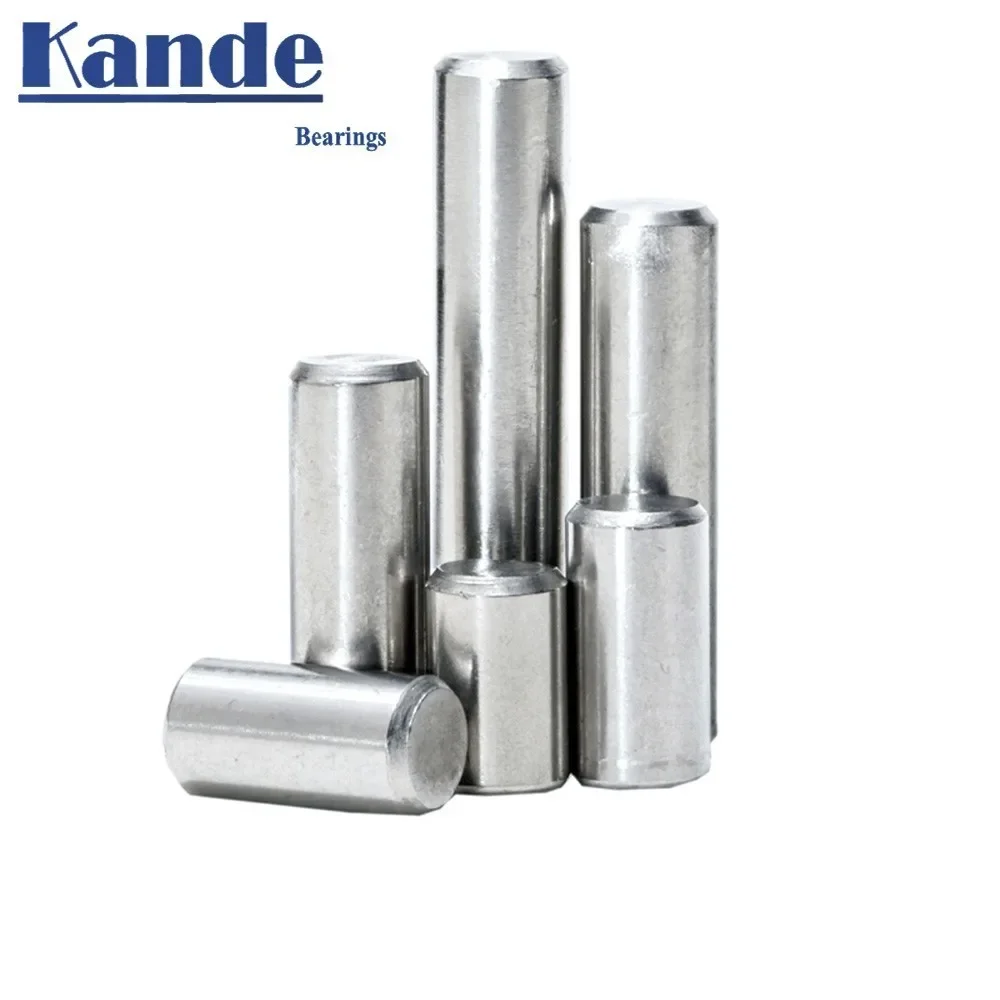 Lager Staal Naald Pin Cilindrische Pin Ronde Pin Paspen 1Mm/1.2Mm * 3 4 5 6 7 8 9 10 12 14 15 16 18 20 GCR15
