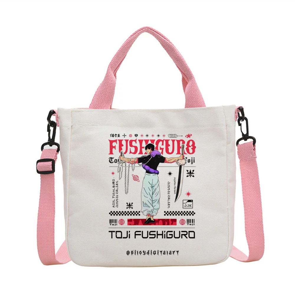 Jujutsu Kaisen Toji Fushiguro tote bag totebag sac cabas canvas  personnalisable shopping femme