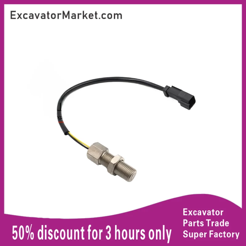 Excavator Spare For Caterpillar cat e311cu 312 320b/c/d Flywheel Housing Speed Sensor Sensor 125-2966 Excavator