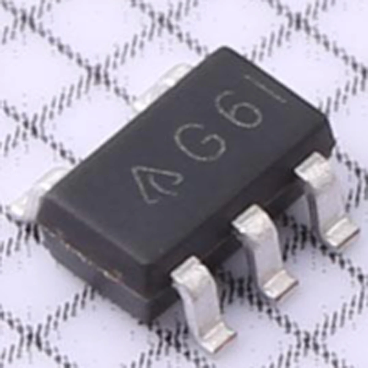 20PCS Original Marking G6 Voltage Reference Chip Adjustable 100mA ±1% 2.5V~36V SOT-23-5 AS431BKTR-G1 V-Ref 20ppm/℃ SOT-25