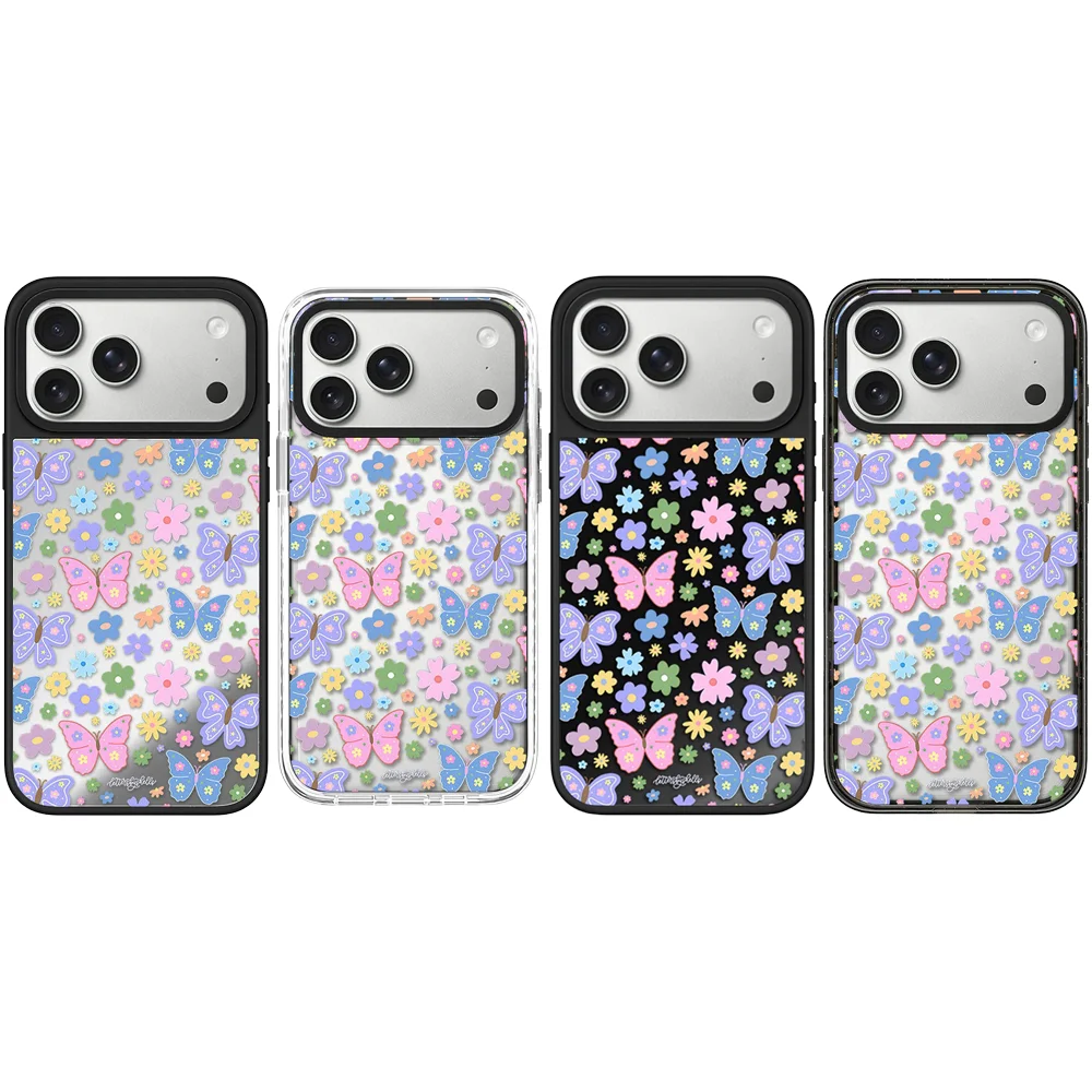 6061616 Acrylic / Mirror Magnetic Case: Compatible with IPhone 17 16 15 14 13 12 Pro Max 17 Air