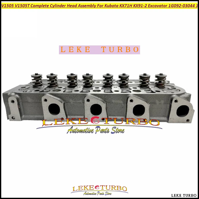 

ww V1505 V1505T Полный блок головки блока цилиндров для экскаватора Kubota KX71H KX91-2 1G092-03044 16065-03040 1G 09203044 1606503040