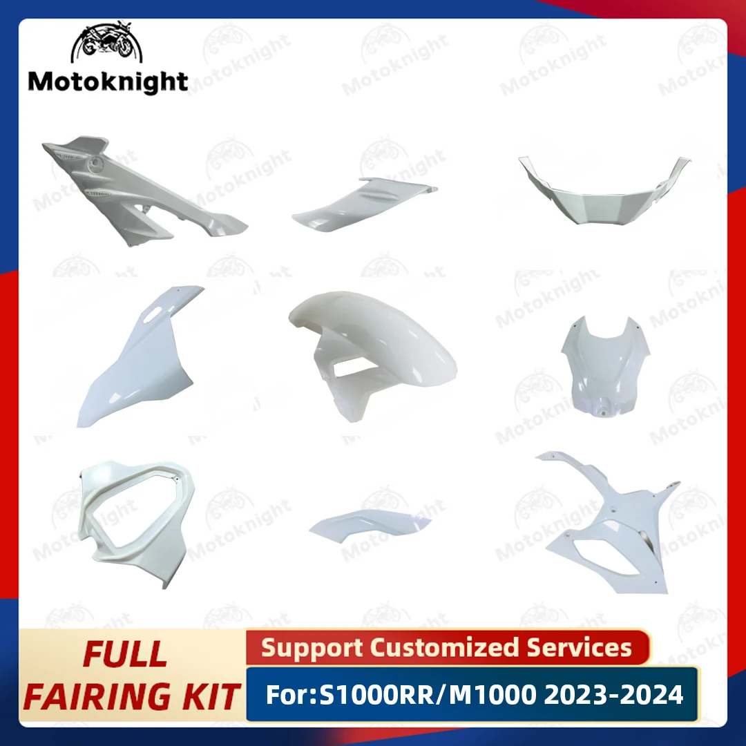 

Fairing Kit Fit For BMW S1000RR S1000 M1000 2023 2024 Full Set Motorcycle Fairings Unpainted Bodywork Kits New ABS Plastic