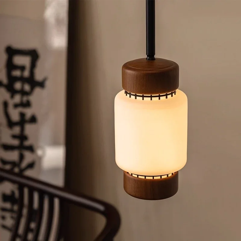 

Bedside chandelier, bedroom small chandelier, antique Song's aesthetics, retro corridor entrance chandelier