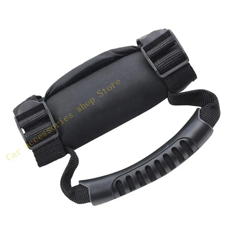

T21E Roll Cage Bar Handle Grab Pull Grip Passenger Non-slip Safety Stra For ATVs