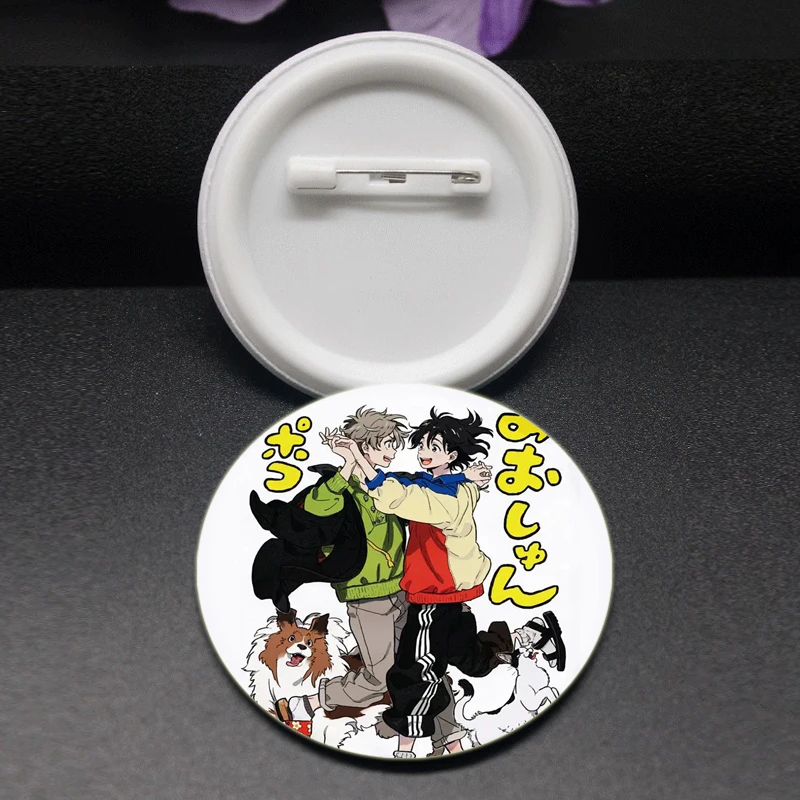 32/44/58mm Seaside Stranger Cartoon Badge Round DIY Creative Brooches Anime Button Pins for Backpack Jewelry Accessories Gifts view 2
