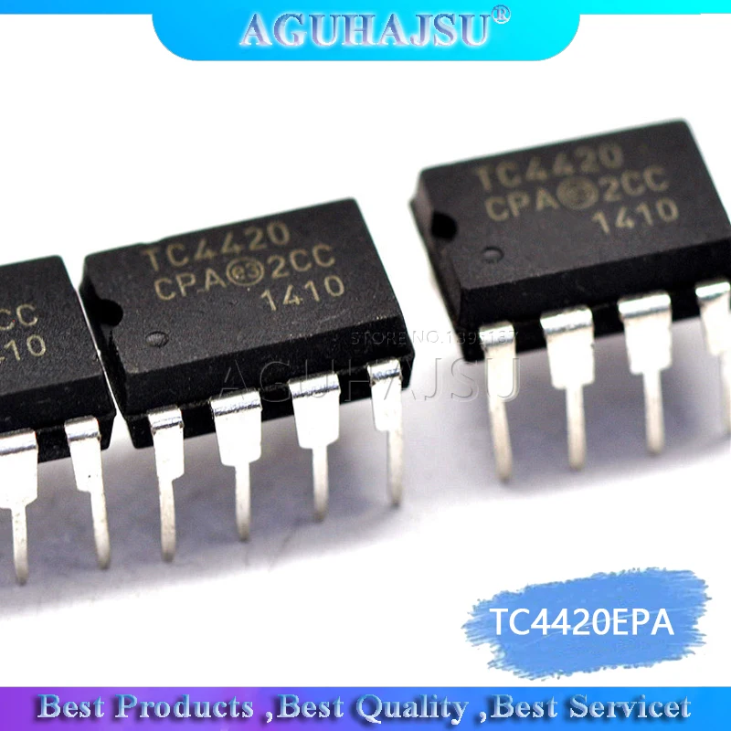 

1 шт./лот TC4420EPA TC4420CPA TC4420 = MIC4420BN MIC4420 черный пластиковый защитный чехол