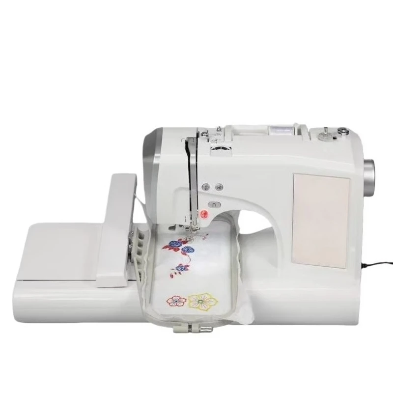 2026 Portable Household Sewing Machine Stylish Computerized Embroidery Machine for Family Daily Use