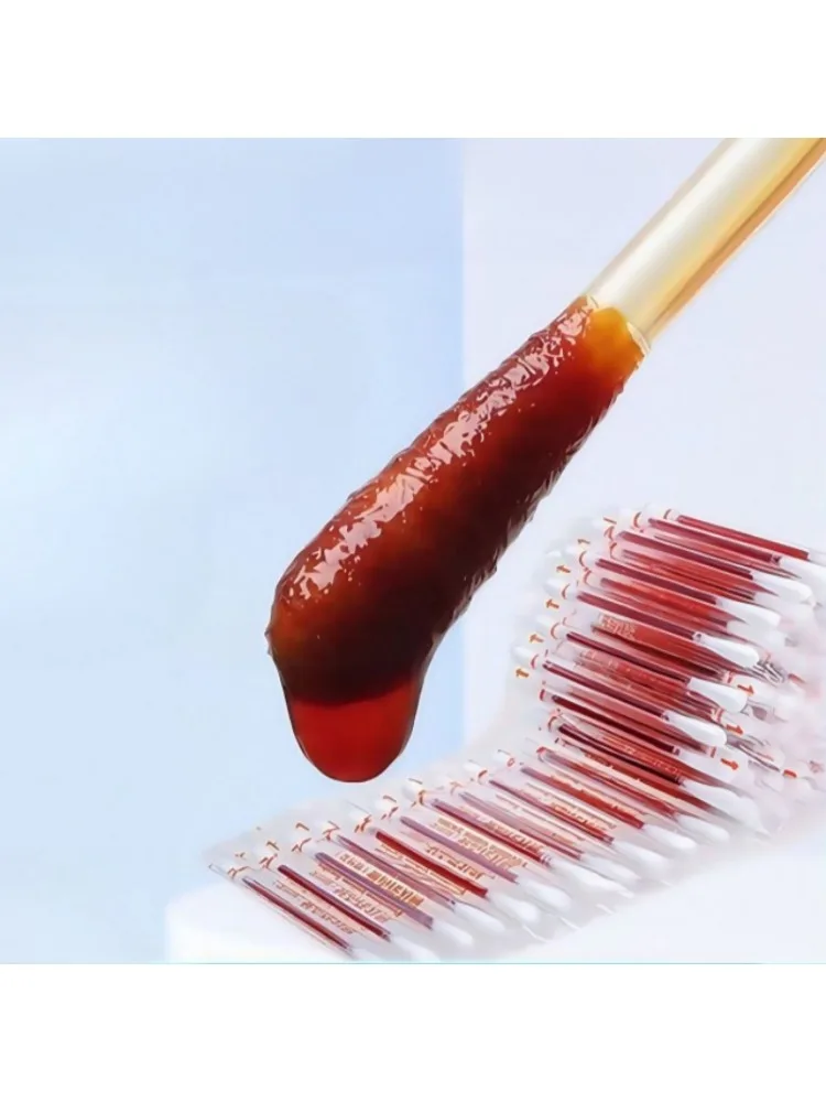 50 cotons-tiges jetables à l'iode, alcool médical, trousse de premiers secours d'urgence, bâtonnet emballé individuellement pour les voyages, les activités de plein air, les ecchymoses