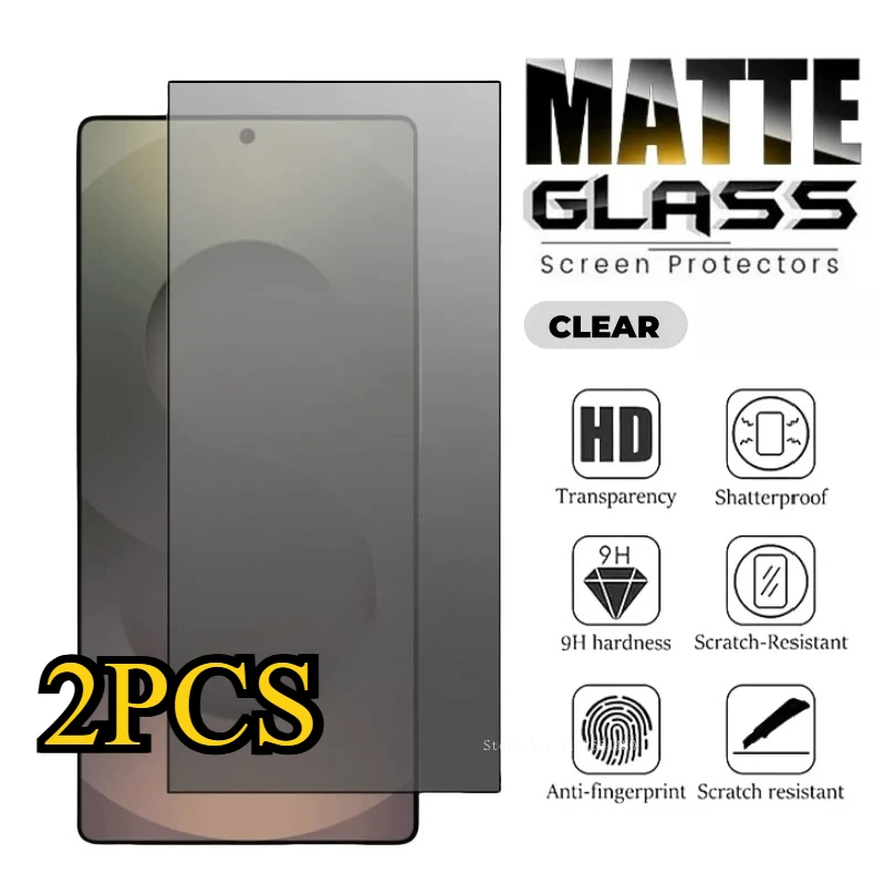 

Matte Tempered Glass for Samsung Galaxy S25 Ultra S24 Screen Protector for Samsung S25 S24 Plus Glass