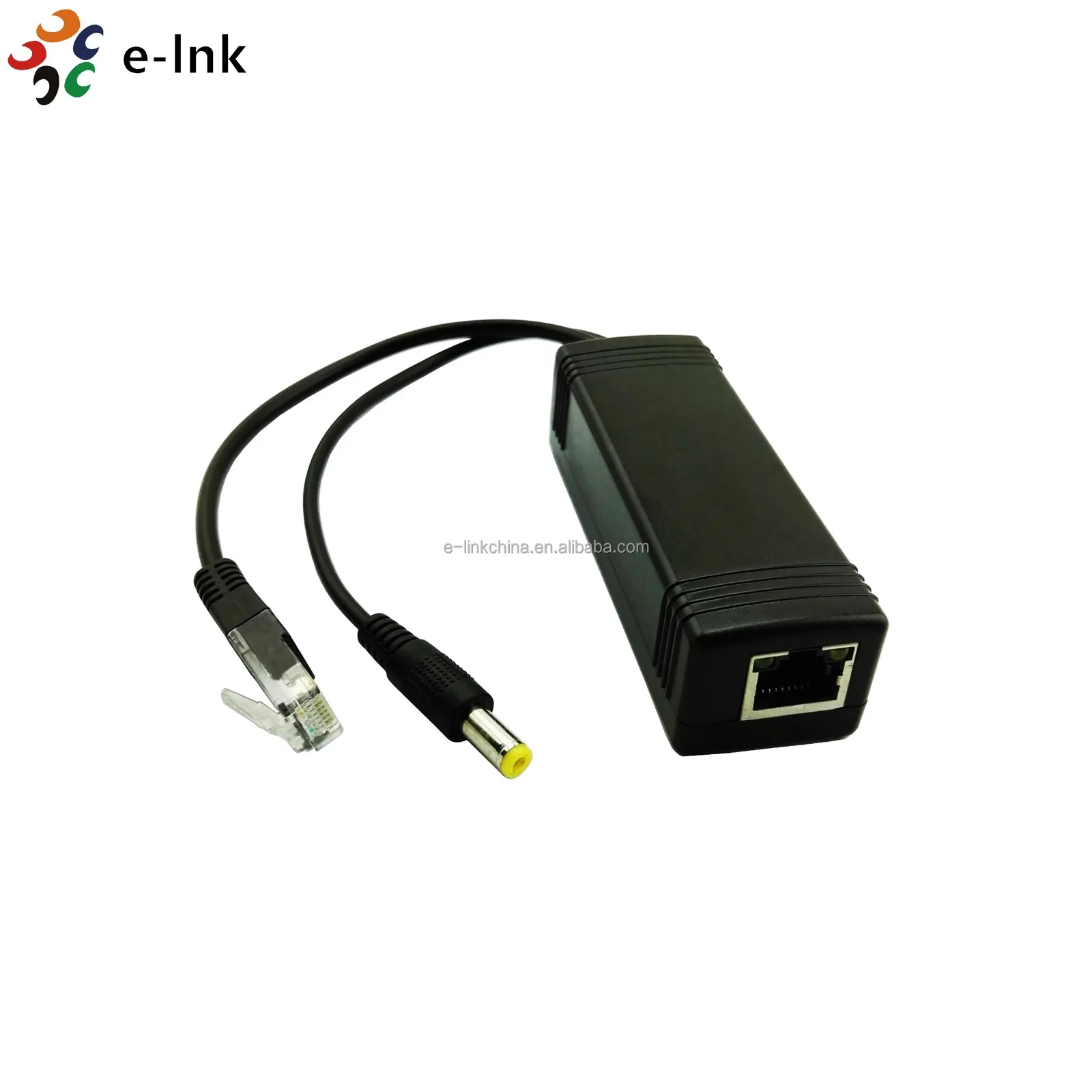 Splitter Gigabit PoE 10/100/1000Mbps 12V DC 2A