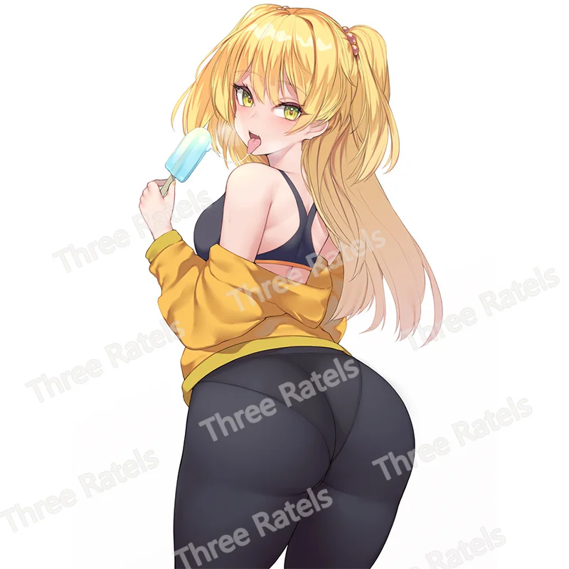 

Автомобильная наклейка Three Ratels E694 Jougasaki Rika Idolmaster и больше, Солнцезащитная Автомобильная наклейка, аниме окклюзийное украшение от царапин