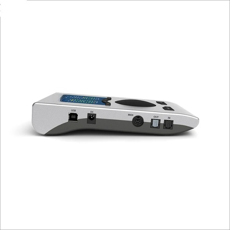 Guitar instrument recording sound card, professional arranger dubbing usb audio interface