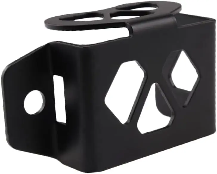 Motorcycle Rear Brake Fluid Reservoir Tank Guard Brake Master Cylinder Protector Cover  For CFMOTO 450MT IBEX450 2024 2025