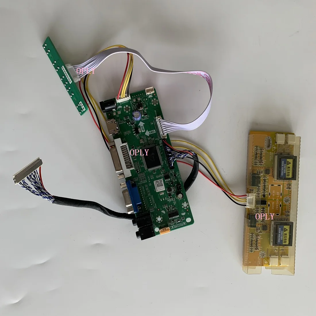 M.NT68676 Controller board HDMI-compatible DVI VGA Kit for LM190E03 LM190E03-TLC1 1280X1024 19