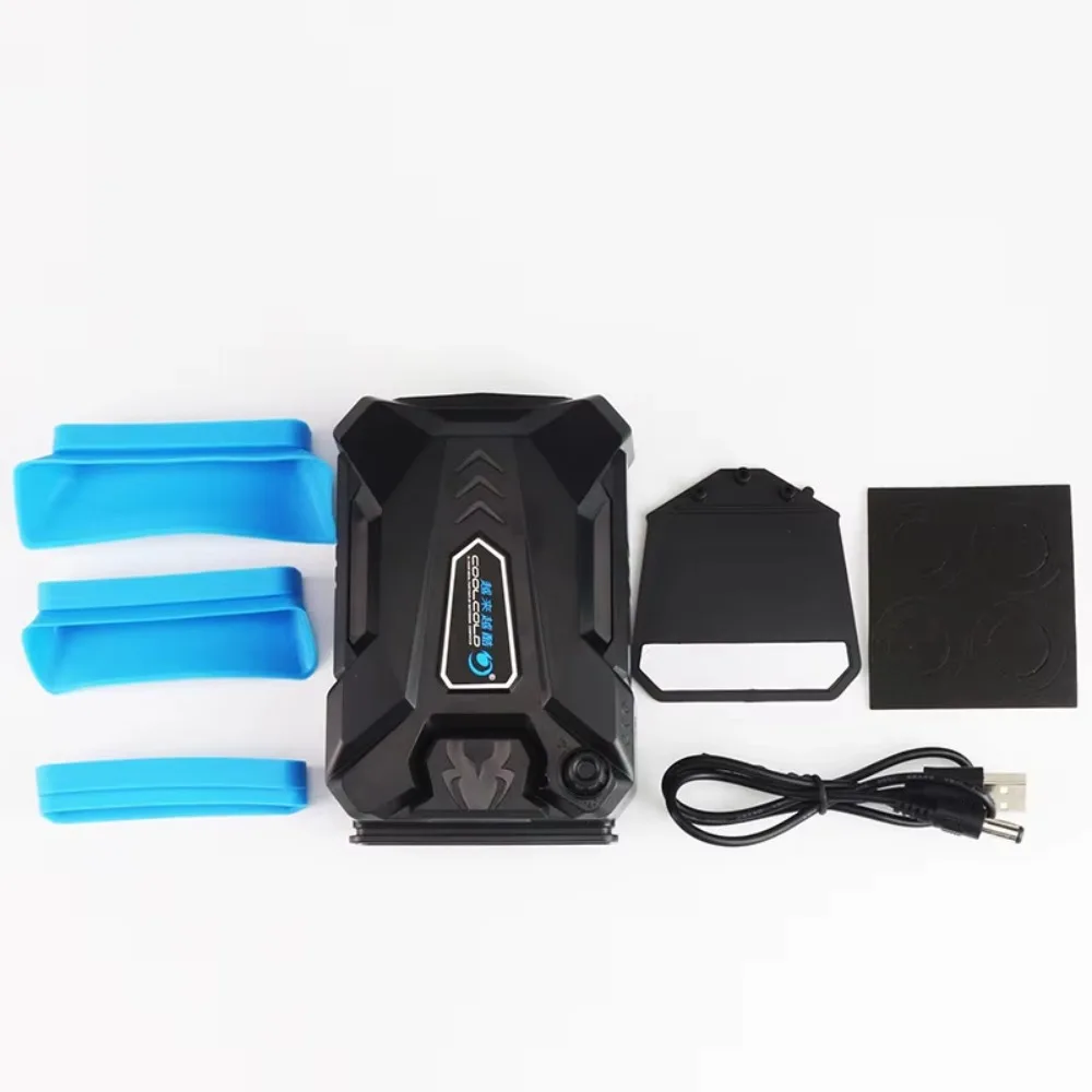Portable Laptop Cooling Speed Adjustable Extracting Design Notebook Laptop Cooler Laptop Cooler Fan Laptop Cooling