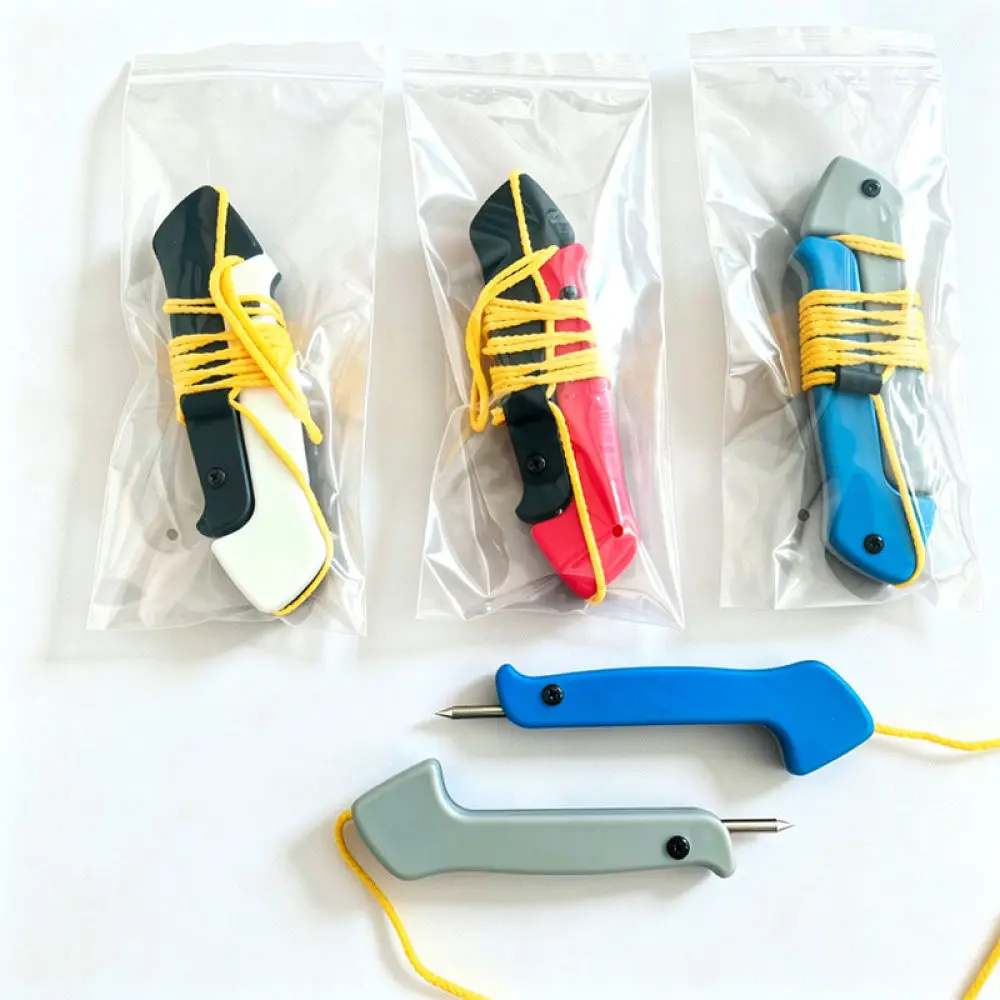 For Fly Spear Ice Fishing Safety Picks Stainless Steel Rescue Claw Winter Emergency Escape Tool Outdoor Accessory view 3