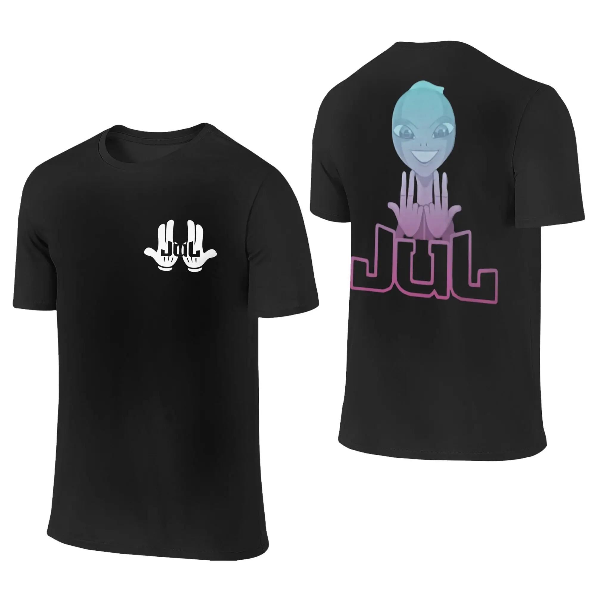 Maillot Jul 남자 T 셔츠 레저 티셔츠 반소매 라운드 넥 티셔츠 100% 코튼 선물 아이디어 의류