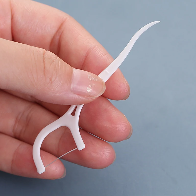 50/100 шт., флоссы для чистки зубов