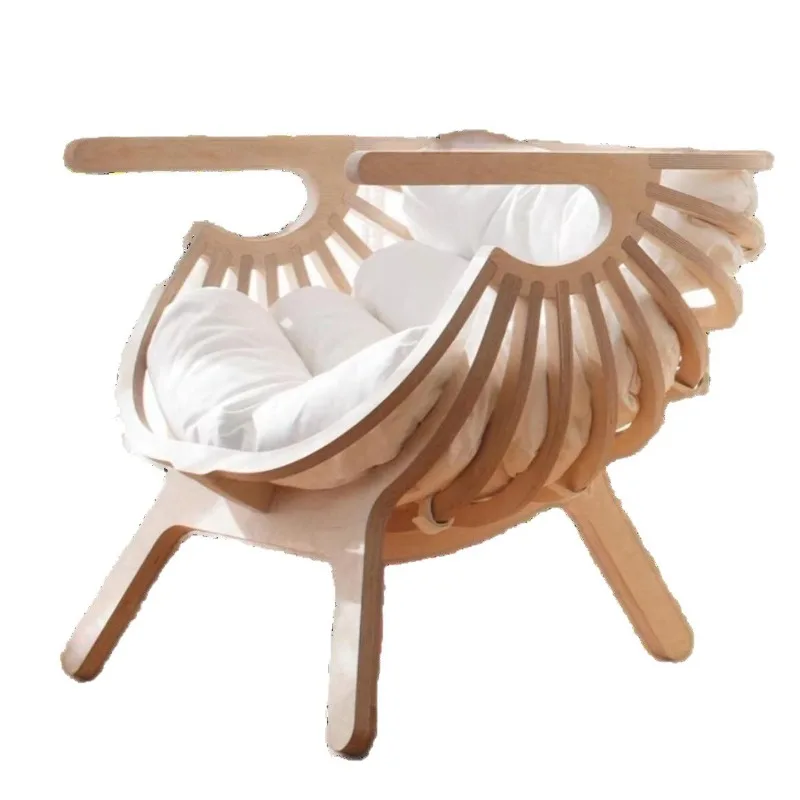 Furniture panel shell chair lotus coffee table splicing