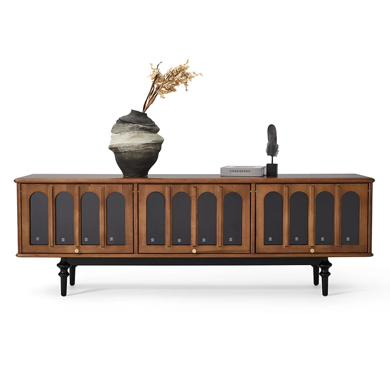 Discover The Charm Of New Chinese Style Retro Cabinet Featuring Timeless Designs And Intricate Woodwork