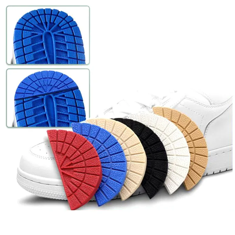 

4Pcs Wear-resistant Outsole Insoles for Shoes Repair Anti-Slip Self-Adhesive Sole Protector Sticker Sneakers Heel Rubber ShoePad