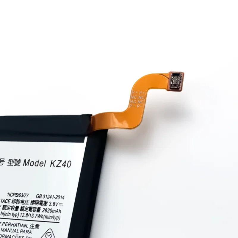 بطارية بديلة عالية الجودة KZ40 بقدرة 3600 مللي أمبير في الساعة لهاتف موتورولا موتو Z4/G8 Plus Lite XT1980 بطاريات الهاتف + أدوات #3