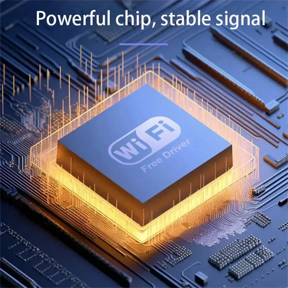 1300Mbps WiFi USB アダプターデュアルバンド 2.4G + 5Ghz Wi-Fi ドングル 2 アンテナ 802.11AC USB3.0 高速ワイヤレスカードレシーバー PC/ラップトップ