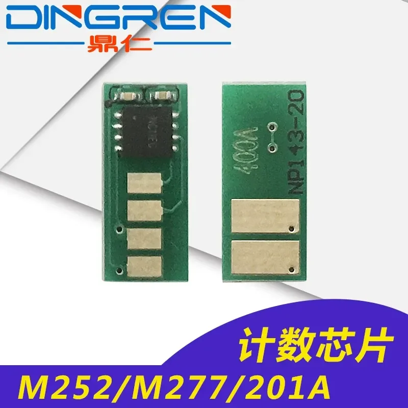 for HP CF400A CF401A CF402A CF403A M252dw M274n M277n M277dw Toner Cartridge Chip Reset Counter for HP 201a 252n