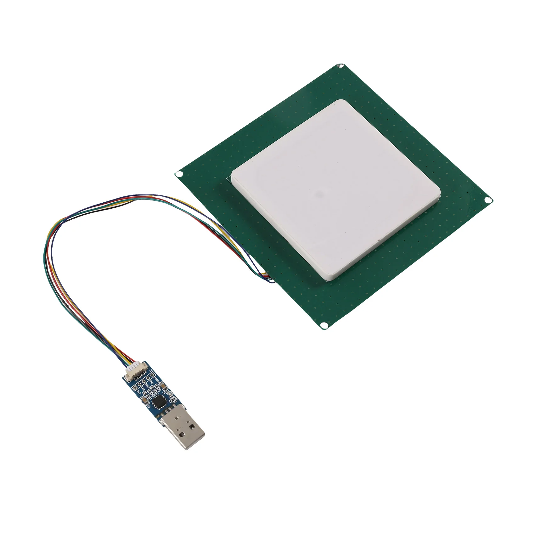 [B24B!】 YRM100 UHF RFID Reader Module TTL Interface 5 Meter Range Integrated 80X120mm Antenna Suitable For Embedded Handheld Sys