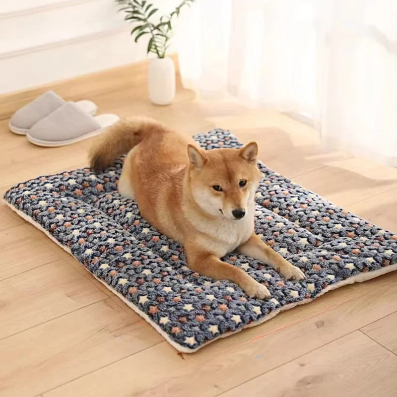 XS-3XL Warm Soft Pet Bed Mats Plush Pet Sleeping Mat for Dog Bed for Small Large Dogs Blanket Cat Bed  Warm Cat Mat Cushion