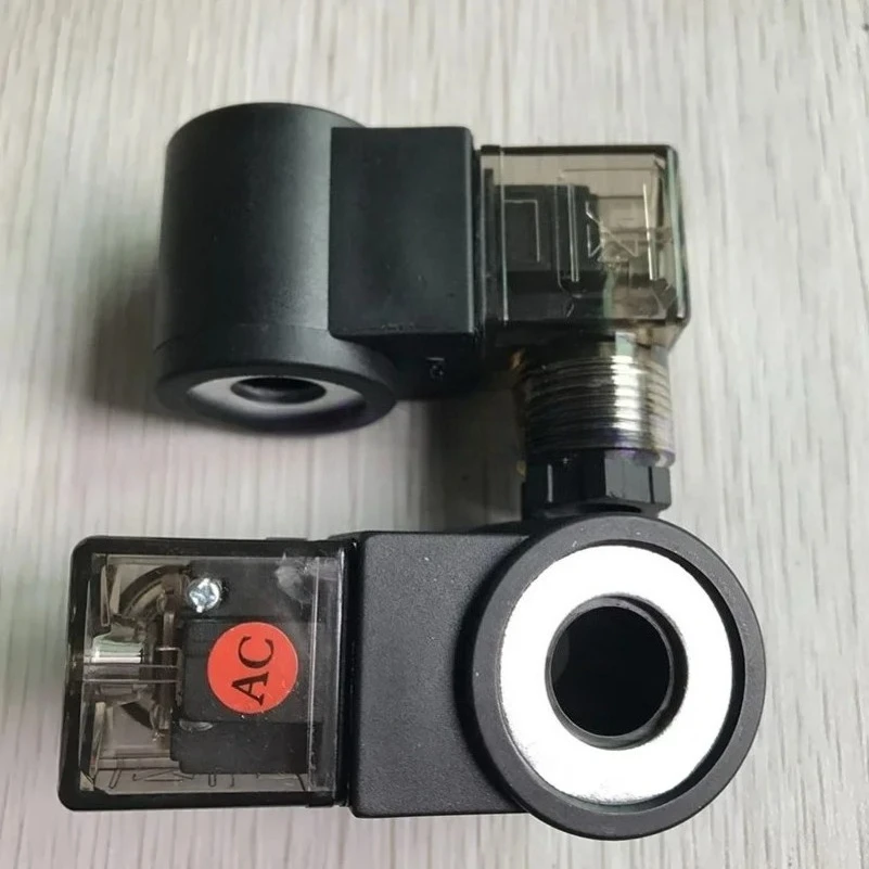 FOR Hydraulic Solenoid Valve Coil Threaded Cartridge Valve Coil Inner Hole 13mm Height 37mm AC220V DC24V