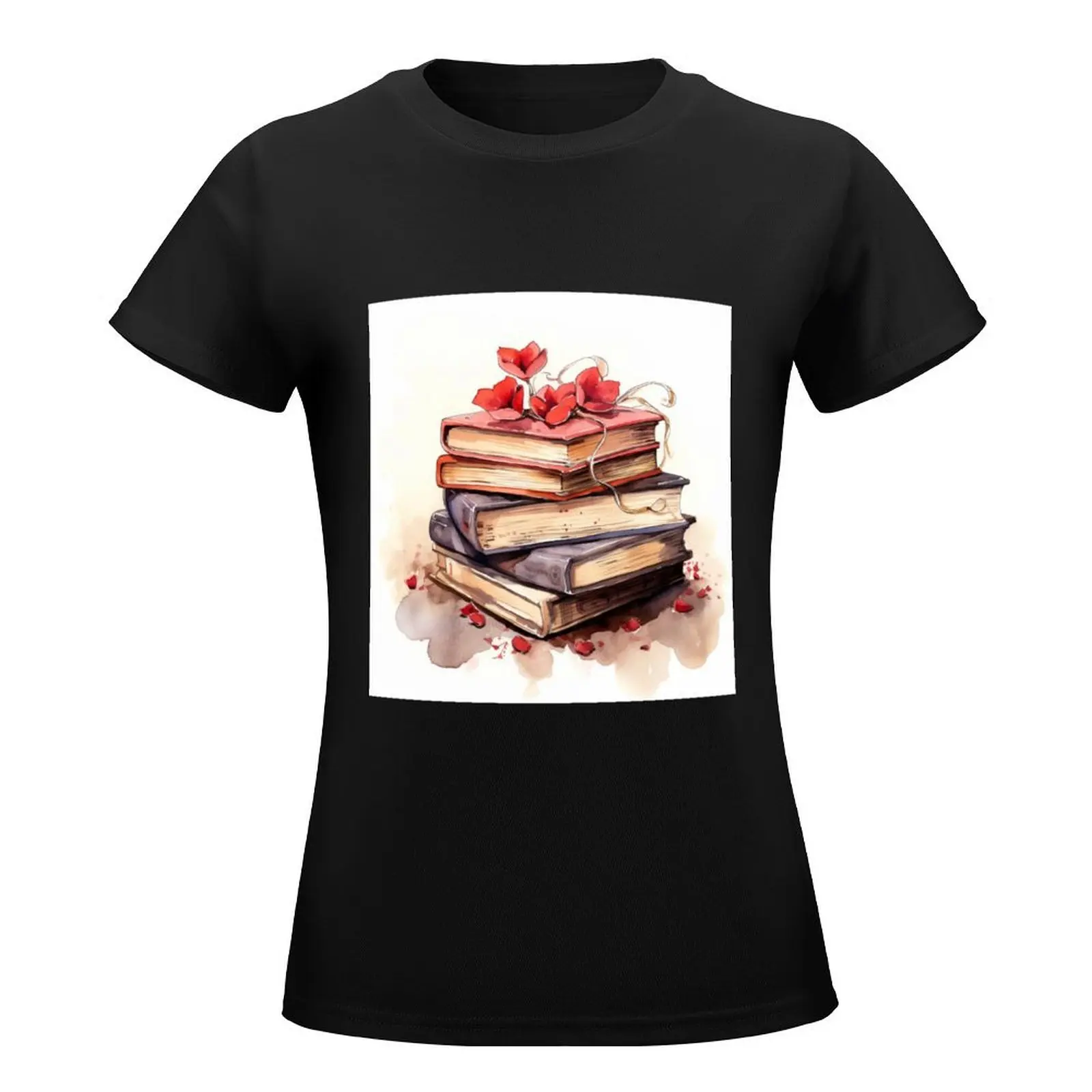 Library Love T-Shirt quick drying summer tops new edition Womens graphic t shirts