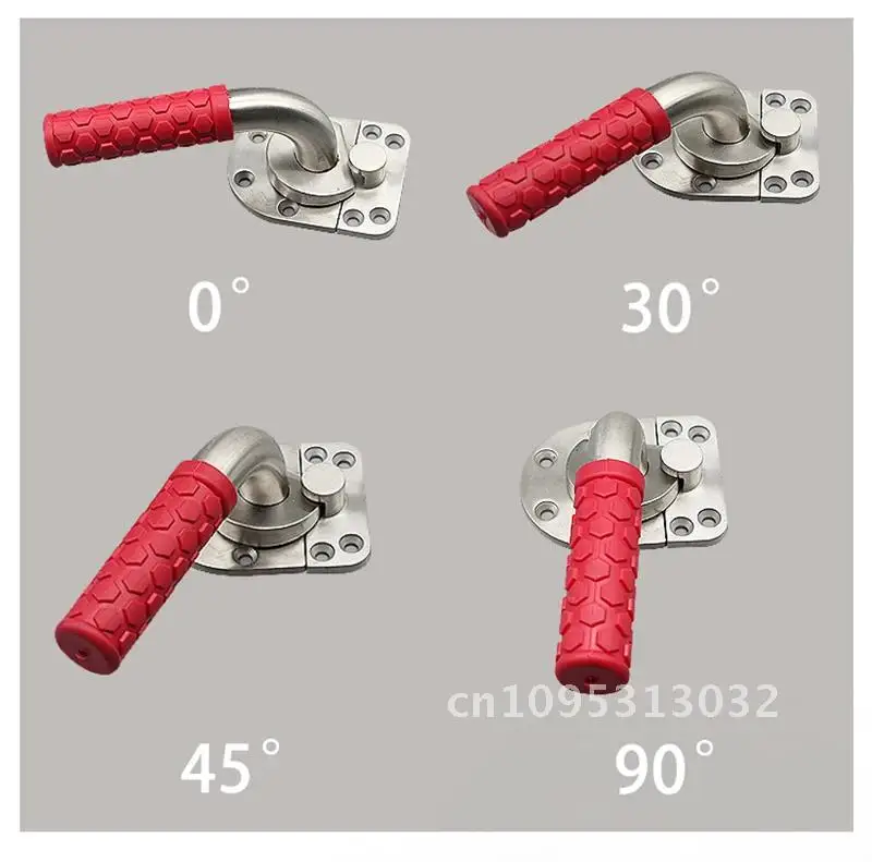 

Stainless Steel Door Handle Oven Steaming Cabinet Hardware Door Storage Buckle Seafood Handle Lock Cold