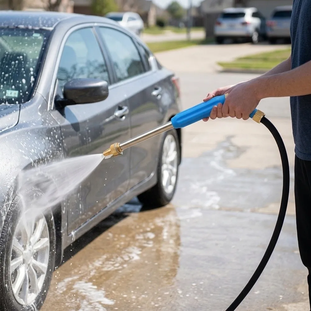 For Most Pressure Washers Remote Atomization Nozzle Pressure Washer Nozzle Advanced Atomization Technology Even Spray Pattern