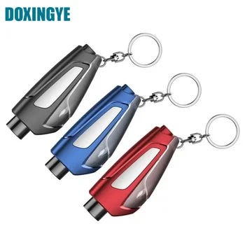 Draagbare Auto Veiligheid Hamer Auto Vensterglas Breaker Seat Belt Cutter Auto Levensreddende Ontsnappen Hamer Auto Nood Gereedschappen kit