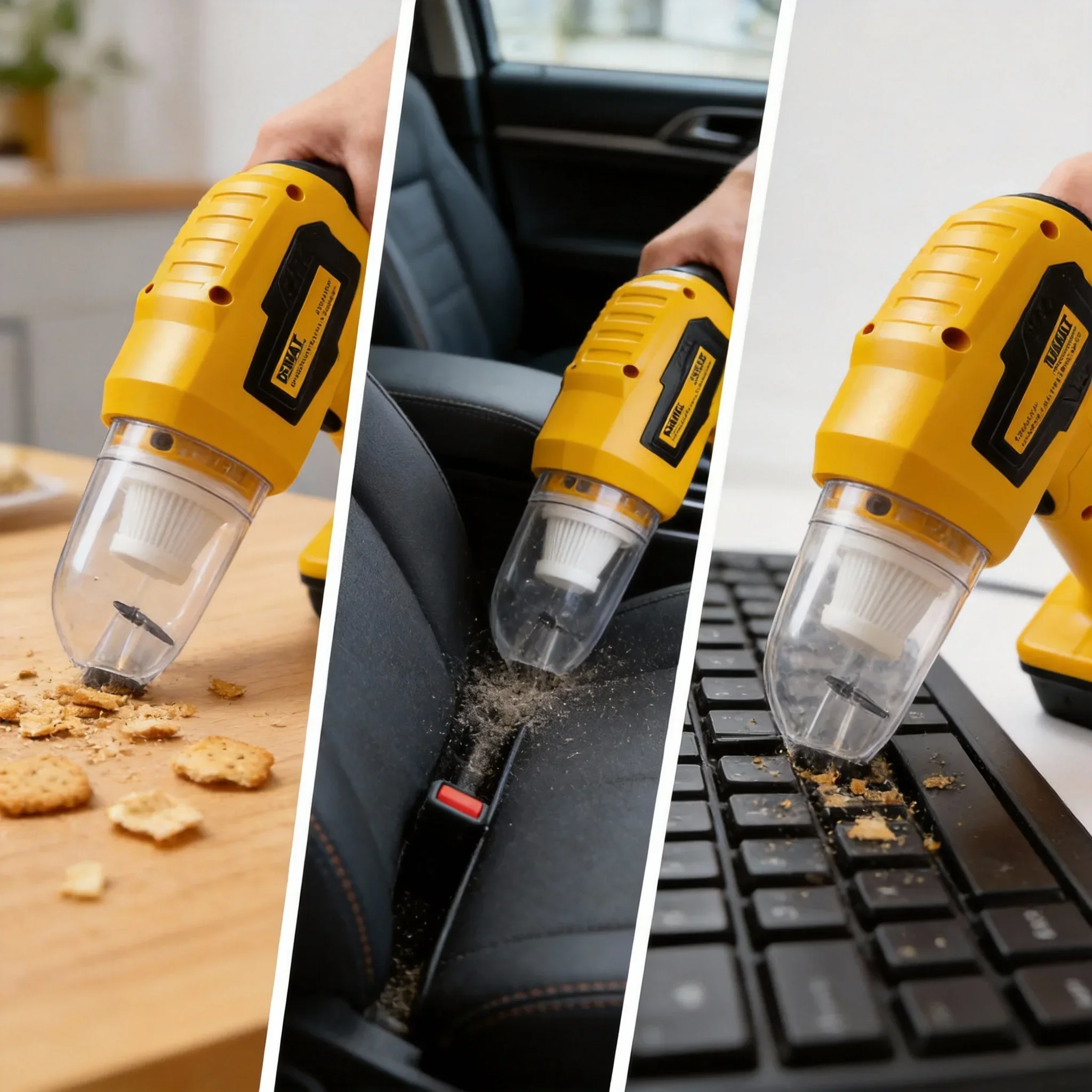 

Беспроводной ручной пылесос DEWALT для автомобиля, 10 кПа, с функцией выдува, 18В/20В, от аккумулятора